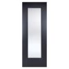 Eindhoven Glazed 1981mm x 686mm Internal Door In Black