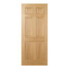 Regency 6 Panels 2032mm x 813mm Internal Door In Oak