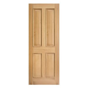 Regent 2040mm x 826mm Fire Proof Internal Door In White Oak