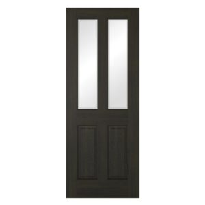 Richmind Glazed 1981mm x 838mm Internal Door In Smoked Oak